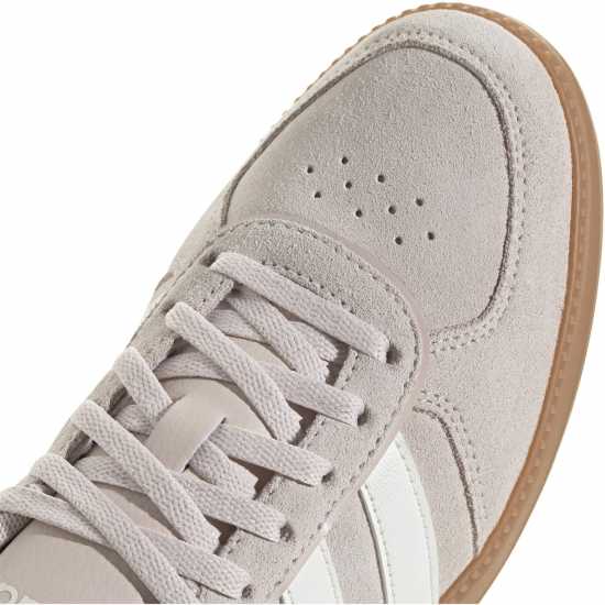 Adidas Мъжки Обувки Breaknet Sleek Suede Womens Shoes Розово/Бяло/Гума 