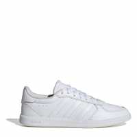 Adidas Breaknet Sleek Trainers Womens Три бяло Дамски високи кецове