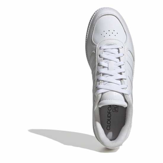 Adidas Breaknet Sleek Trainers Womens Три бяло Дамски високи кецове