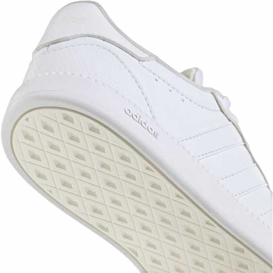 Adidas Breaknet Sleek Trainers Womens Три бяло Дамски високи кецове