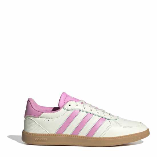 Adidas Breaknet Sleek Trainers Womens Wht/Pink/Gum 