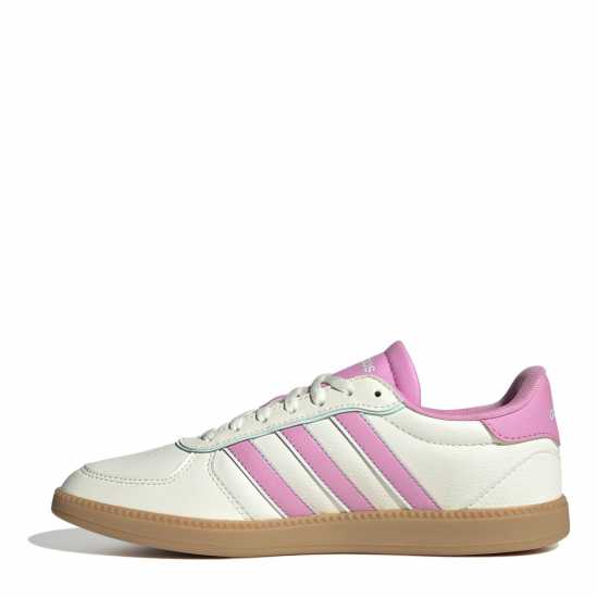 Adidas Breaknet Sleek Trainers Womens Wht/Pink/Gum 