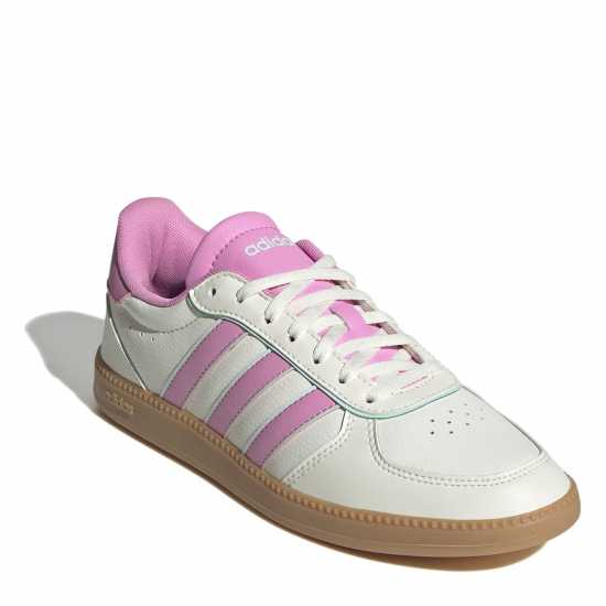Adidas Breaknet Sleek Trainers Womens Wht/Pink/Gum 