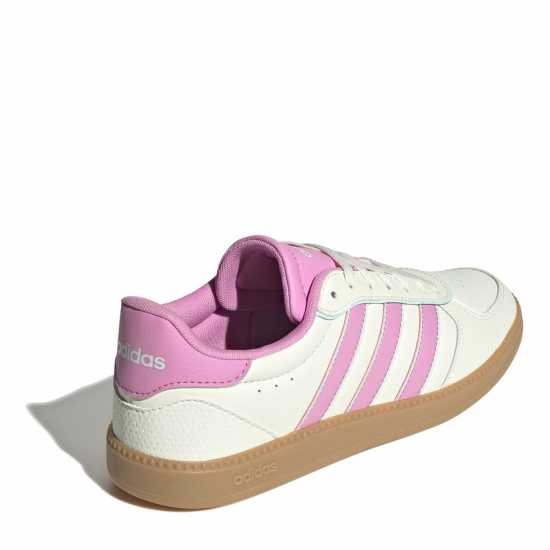 Adidas Breaknet Sleek Trainers Womens Wht/Pink/Gum 