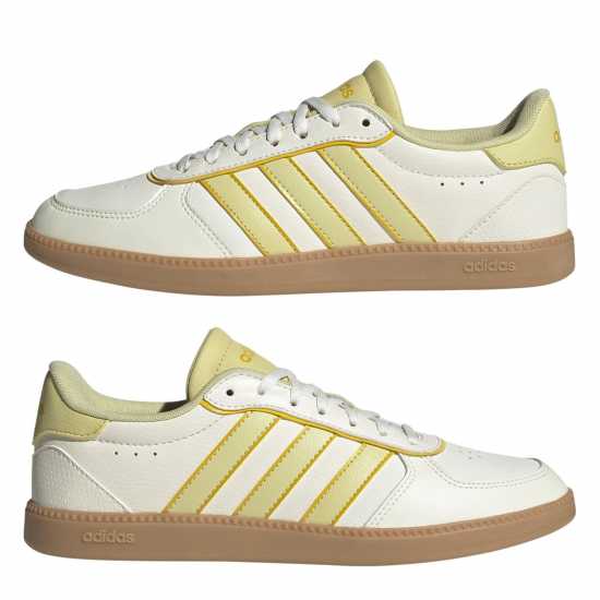 Adidas Breaknet Sleek Trainers Womens Wht/Yell/Gum 