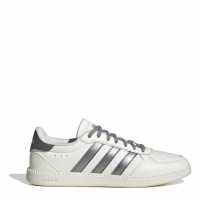 Adidas Breaknet Sleek Trainers Womens Бял/Мет/Сив 