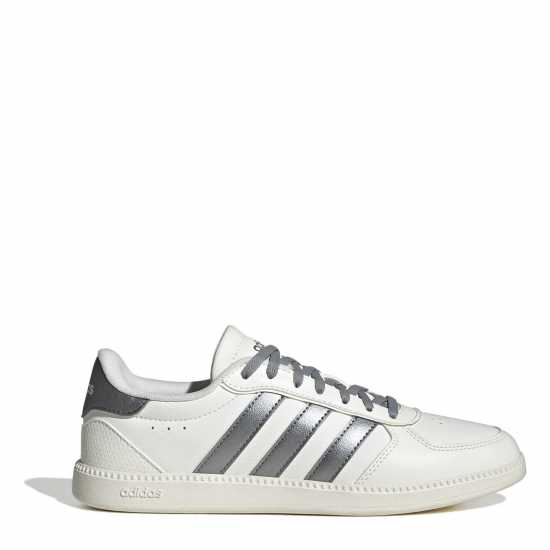 Adidas Breaknet Sleek Trainers Womens Бял/Мет/Сив 