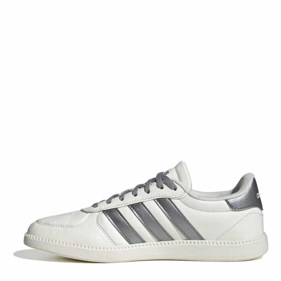 Adidas Breaknet Sleek Trainers Womens Бял/Мет/Сив 