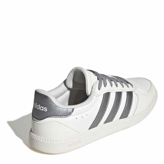 Adidas Breaknet Sleek Trainers Womens Бял/Мет/Сив 