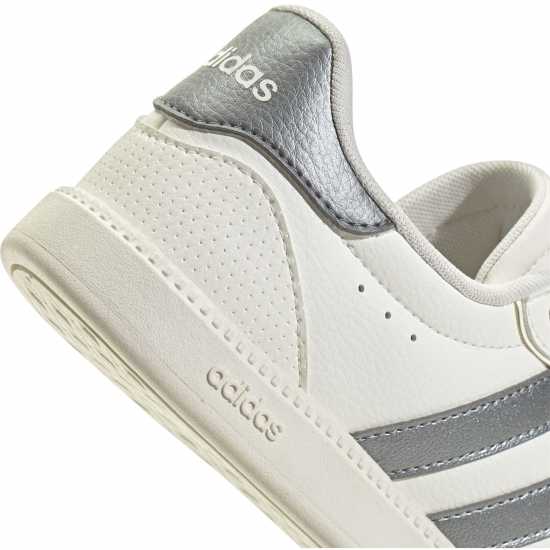 Adidas Breaknet Sleek Trainers Womens Бял/Мет/Сив 