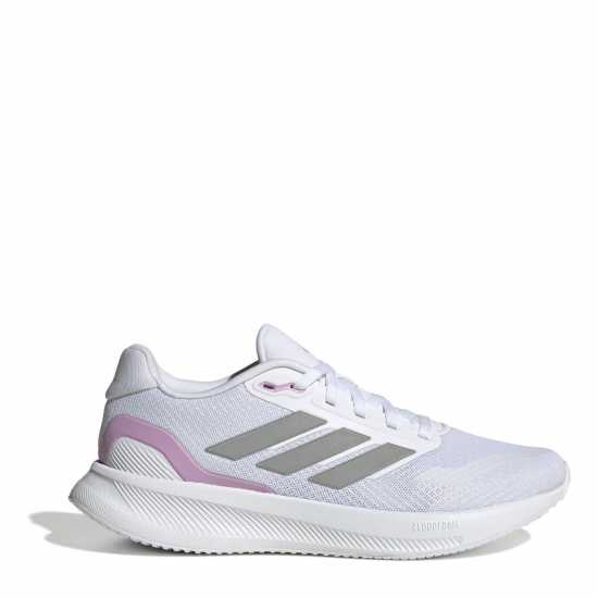 Adidas Мъжки Маратонки Runfalcon 5 Womens Trainers Бяло/Сиво/Лилаво Маратонки за бягане