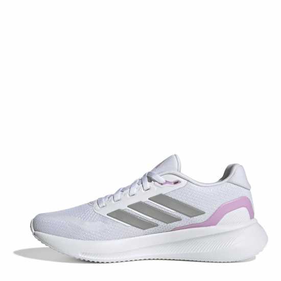 Adidas Мъжки Маратонки Runfalcon 5 Womens Trainers Бяло/Сиво/Лилаво Маратонки за бягане