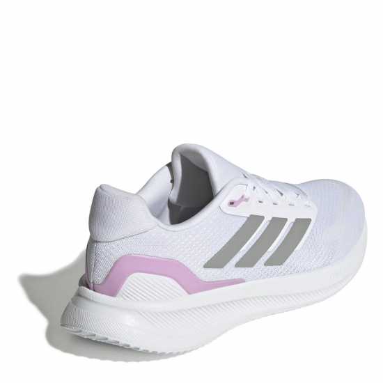 Adidas Мъжки Маратонки Runfalcon 5 Womens Trainers Бяло/Сиво/Лилаво Маратонки за бягане