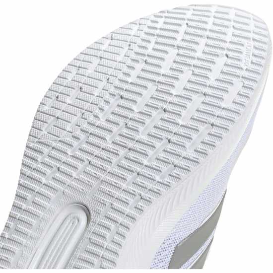 Adidas Мъжки Маратонки Runfalcon 5 Womens Trainers Бяло/Сиво/Лилаво Маратонки за бягане