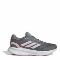 Adidas Мъжки Маратонки Runfalcon 5 Womens Trainers Сиво/Розово Маратонки за бягане