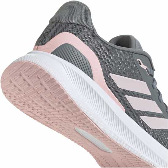 Adidas Мъжки Маратонки Runfalcon 5 Womens Trainers Сиво/Розово Маратонки за бягане