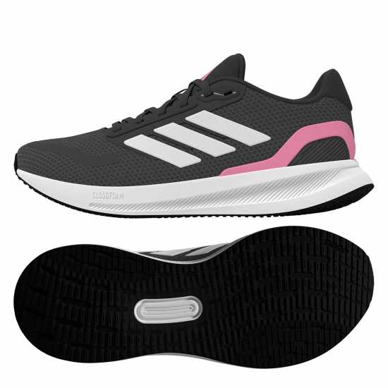 adidas Runfalcon 5 Womens Running Shoes Тъмно сиво/розово adidas Runfalcon 5 Womens Running Shoes Тъмно сиво/розово