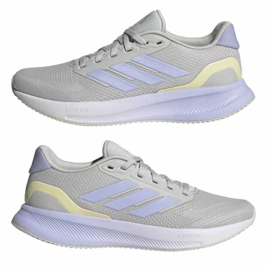 Маратонки за бягане Adidas Мъжки Маратонки Runfalcon 5 Womens Trainers Сиво/Виолетово Adidas Мъжки Маратонки Runfalcon 5 Womens Trainers Сиво/Виолетово Маратонки за бягане