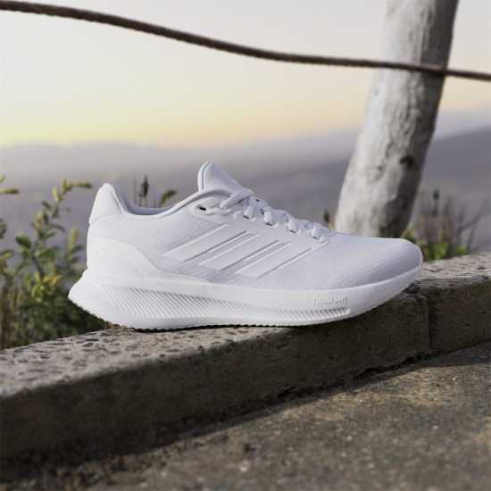 Маратонки за бягане Adidas Мъжки Маратонки Runfalcon 5 Womens Trainers Бяло Adidas Мъжки Маратонки Runfalcon 5 Womens Trainers Бяло Маратонки за бягане