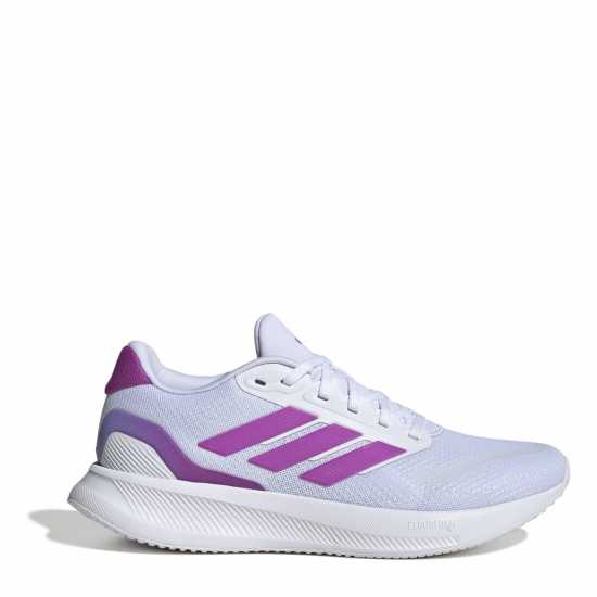 Adidas Мъжки Маратонки Runfalcon 5 Womens Trainers Wht/Prple/Blu Маратонки за бягане