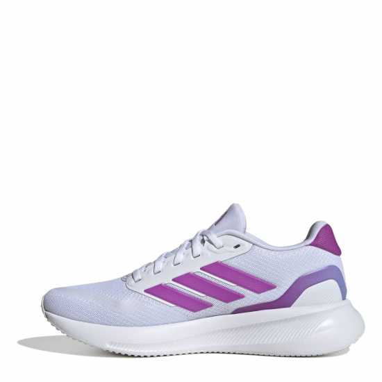 Adidas Мъжки Маратонки Runfalcon 5 Womens Trainers Wht/Prple/Blu Маратонки за бягане