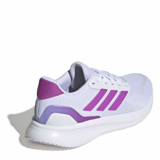 Adidas Мъжки Маратонки Runfalcon 5 Womens Trainers Wht/Prple/Blu Маратонки за бягане