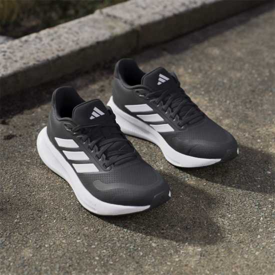 Adidas Мъжки Маратонки Runfalcon 5 Womens Trainers Черно/Бяло Маратонки за бягане
