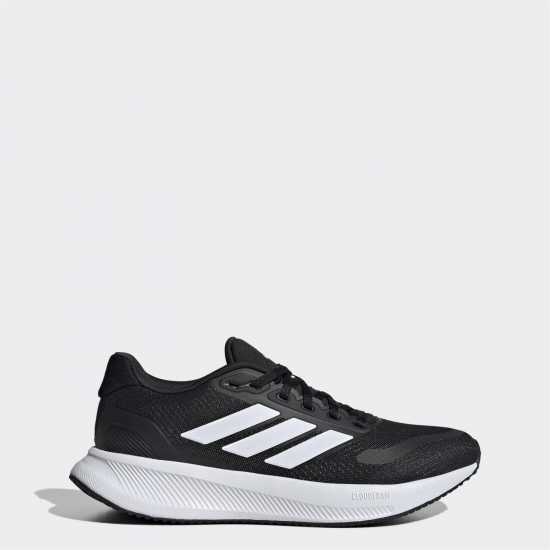 Adidas Мъжки Маратонки Runfalcon 5 Womens Trainers Черно/Бяло Маратонки за бягане