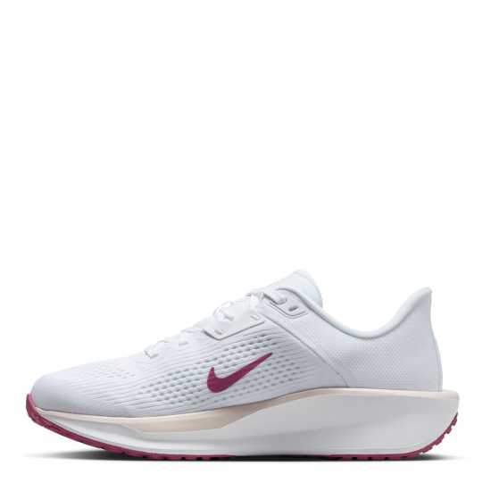 Nike Quest 6 Womens Road Running Shoes Бяло/Сладка Цвекло 