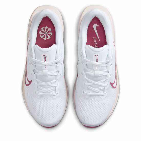 Nike Quest 6 Womens Road Running Shoes Бяло/Сладка Цвекло 
