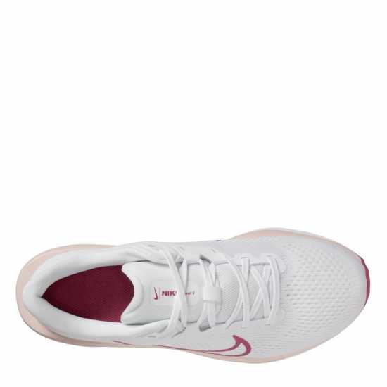 Nike Quest 6 Womens Road Running Shoes Бяло/Сладка Цвекло 