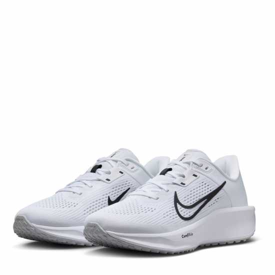 Nike Quest 6 Womens Road Running Shoes White/Black 