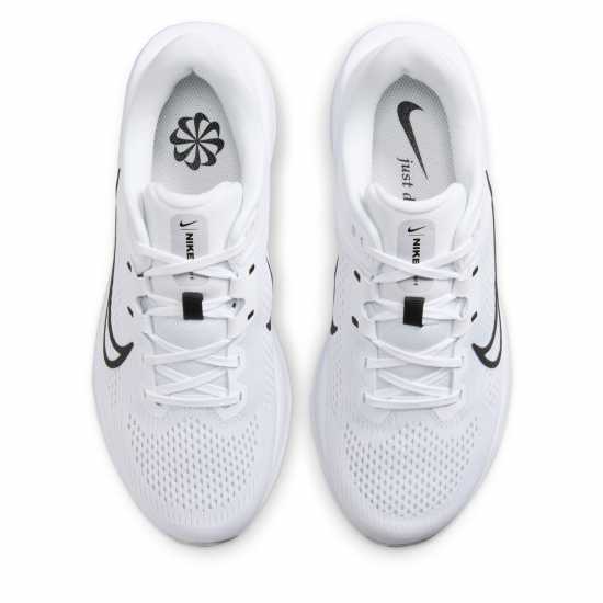 Nike Quest 6 Womens Road Running Shoes White/Black 
