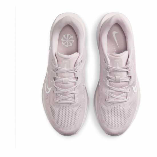 Nike Quest 6 Womens Road Running Shoes Платина Виолетова Найк Обувки