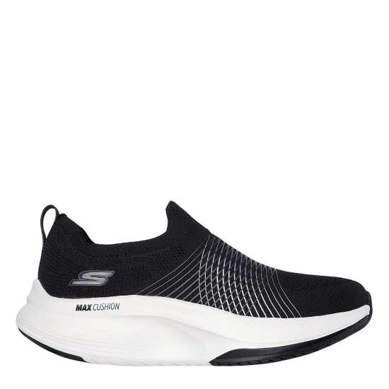 Skechers Knit Runners Womens Черно/Бяло Дамски високи кецове