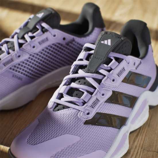 Adidas Stabil 16 Handball Trainers Womens Слива/Черно/Бяло Adidas Stabil 16 Handball Trainers Womens Слива/Черно/Бяло