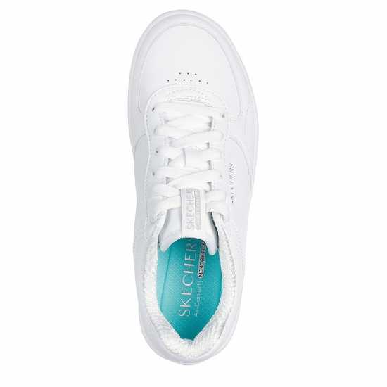 Skechers Маратонки Court Trainers Womens Три бяло 