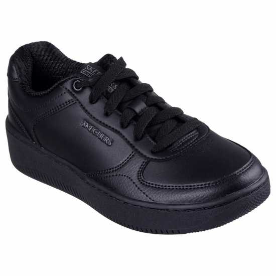 Skechers Маратонки Court Trainers Womens Трикратно черно 