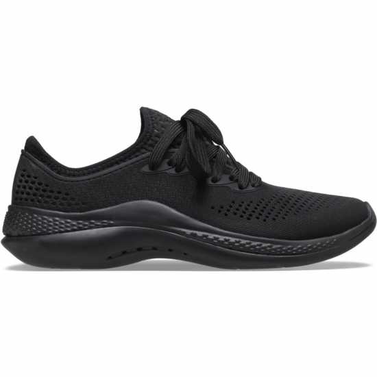 Crocs Literide 360 Pacer Trainers Womens Черно/Черно Дамски високи кецове