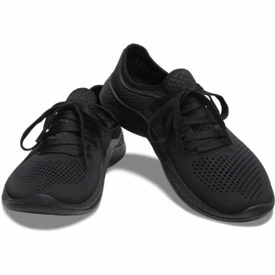 Crocs Literide 360 Pacer Trainers Womens Черно/Черно Дамски високи кецове
