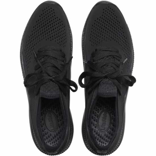 Crocs Literide 360 Pacer Trainers Womens Черно/Черно Дамски високи кецове