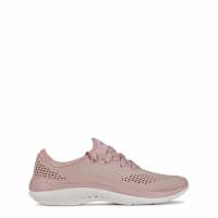 Crocs Literide 360 Pacer Trainers Womens Pink Clay/Wh Дамски високи кецове