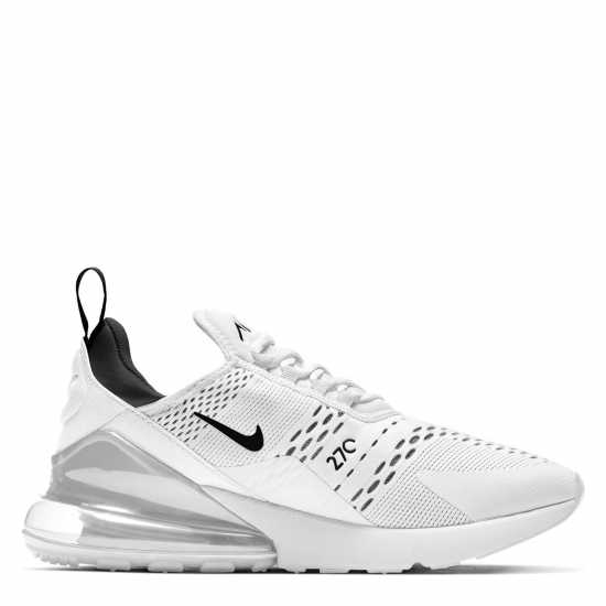 Nike Дамски Маратонки Air Max 270 Ladies Trainers Бяло/Черно 