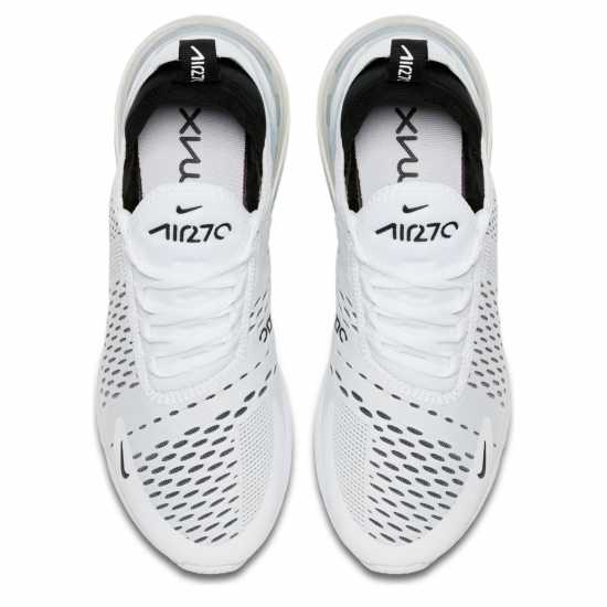 Nike Дамски Маратонки Air Max 270 Ladies Trainers White/Black Дамски маратонки