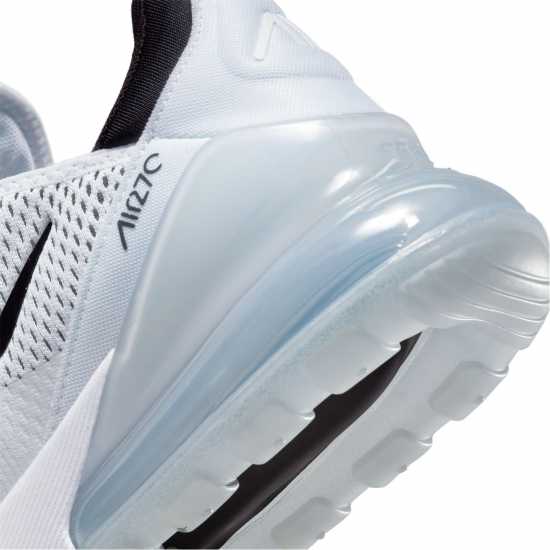 Nike Дамски Маратонки Air Max 270 Ladies Trainers Бяло/Черно 