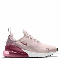 Nike Дамски Маратонки Air Max 270 Ladies Trainers Частица Розово 