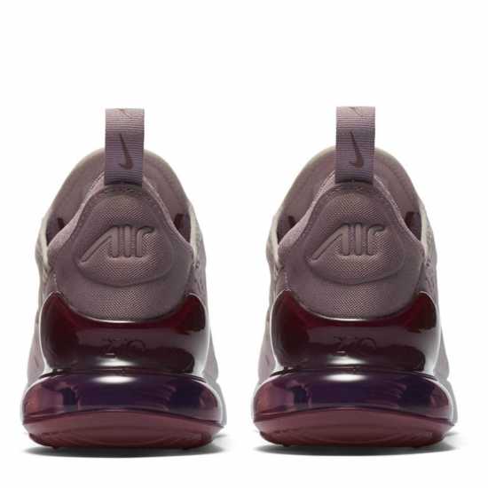 Nike Дамски Маратонки Air Max 270 Ladies Trainers Частица Розово 