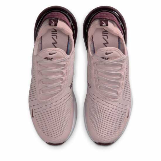 Nike Дамски Маратонки Air Max 270 Ladies Trainers Бордово Смъстяване 