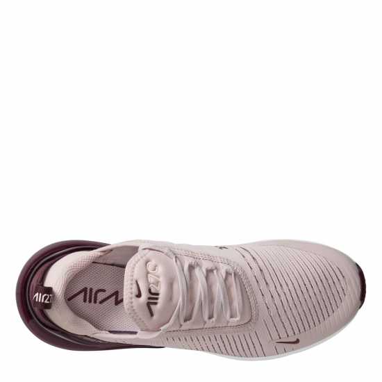 Nike Дамски Маратонки Air Max 270 Ladies Trainers Бордово Смъстяване 