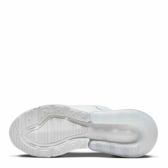 Nike Дамски Маратонки Air Max 270 Ladies Trainers Бяло/Мауве 